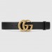 GUCCI Cinto Marmont Fivela Double G Dourado